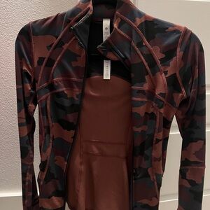 Lululemon Camo Zip-Up Jacket